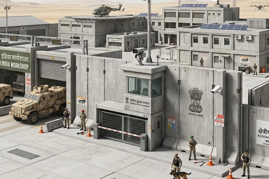 Defence and government precast concrete application
