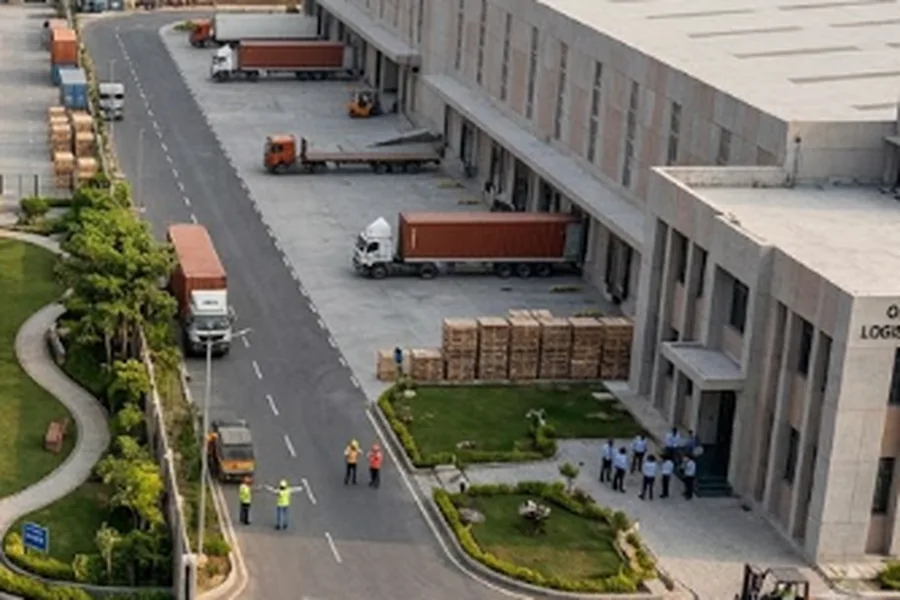 Industrial and logistics precast concrete application